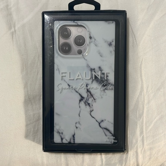 Flaunt Other - 🆕 Flaunt square case -marble